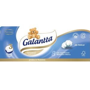 GALANTTA-ALB-s Hârtie Igienică GALANTTA alb