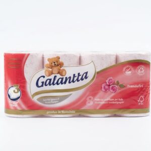 Hârtie Igienică Galantta trandafiri