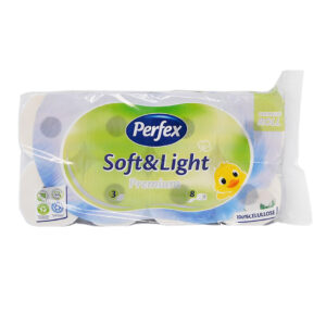 Hârtie igienică Perfex Soft&Light 8 role