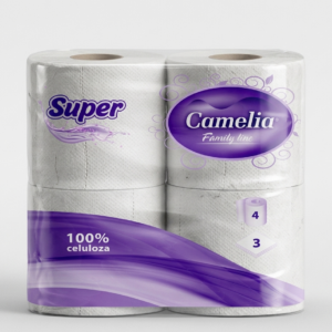 Hârtie igienică Camelia Super 4 role