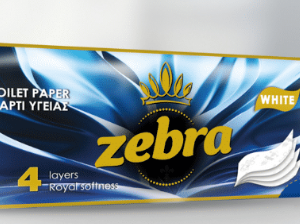 Hârtie igienică Zebra 10 role